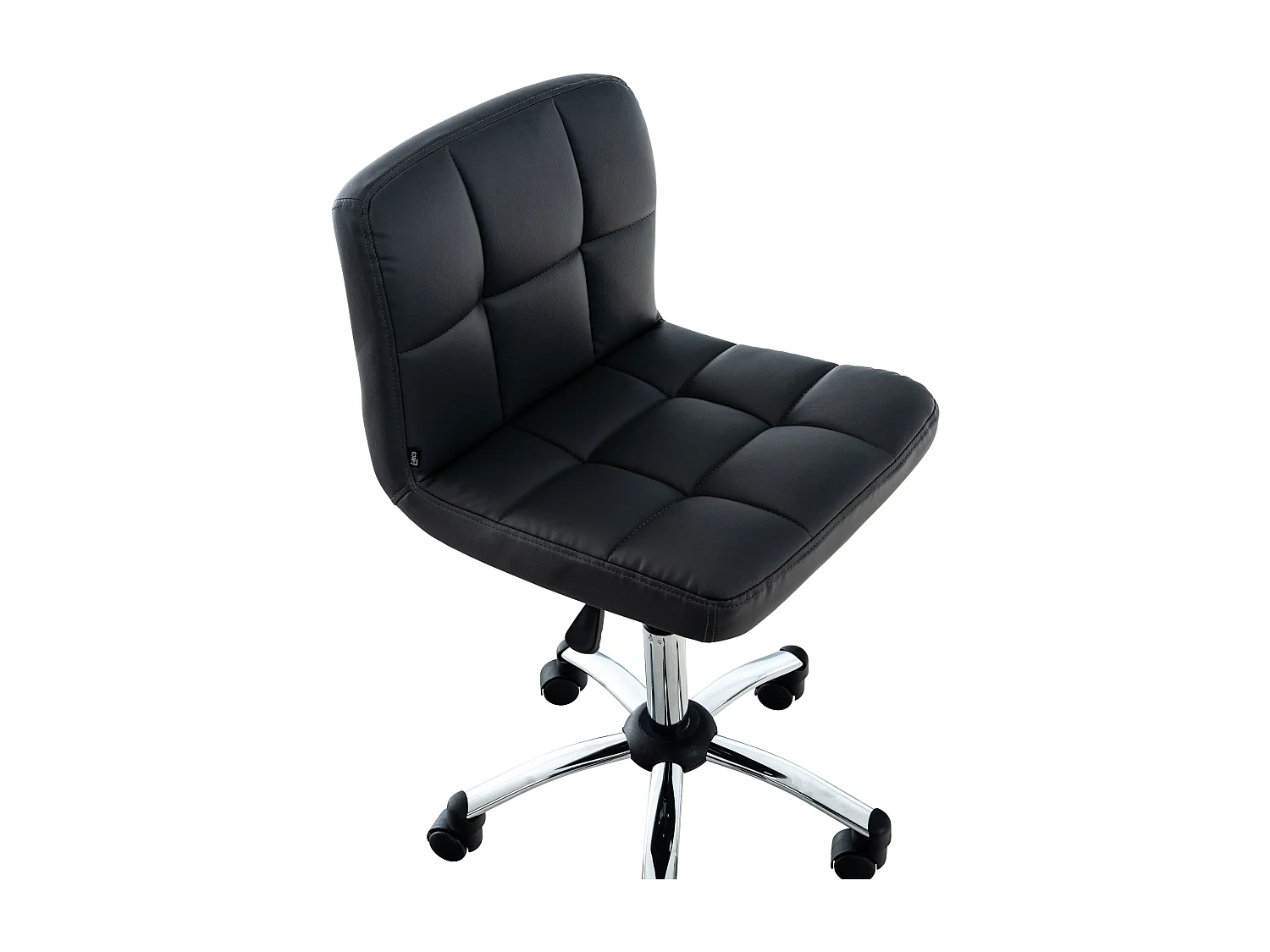 Chaise de bureau - Similicuir & Métal - Gris - Medica