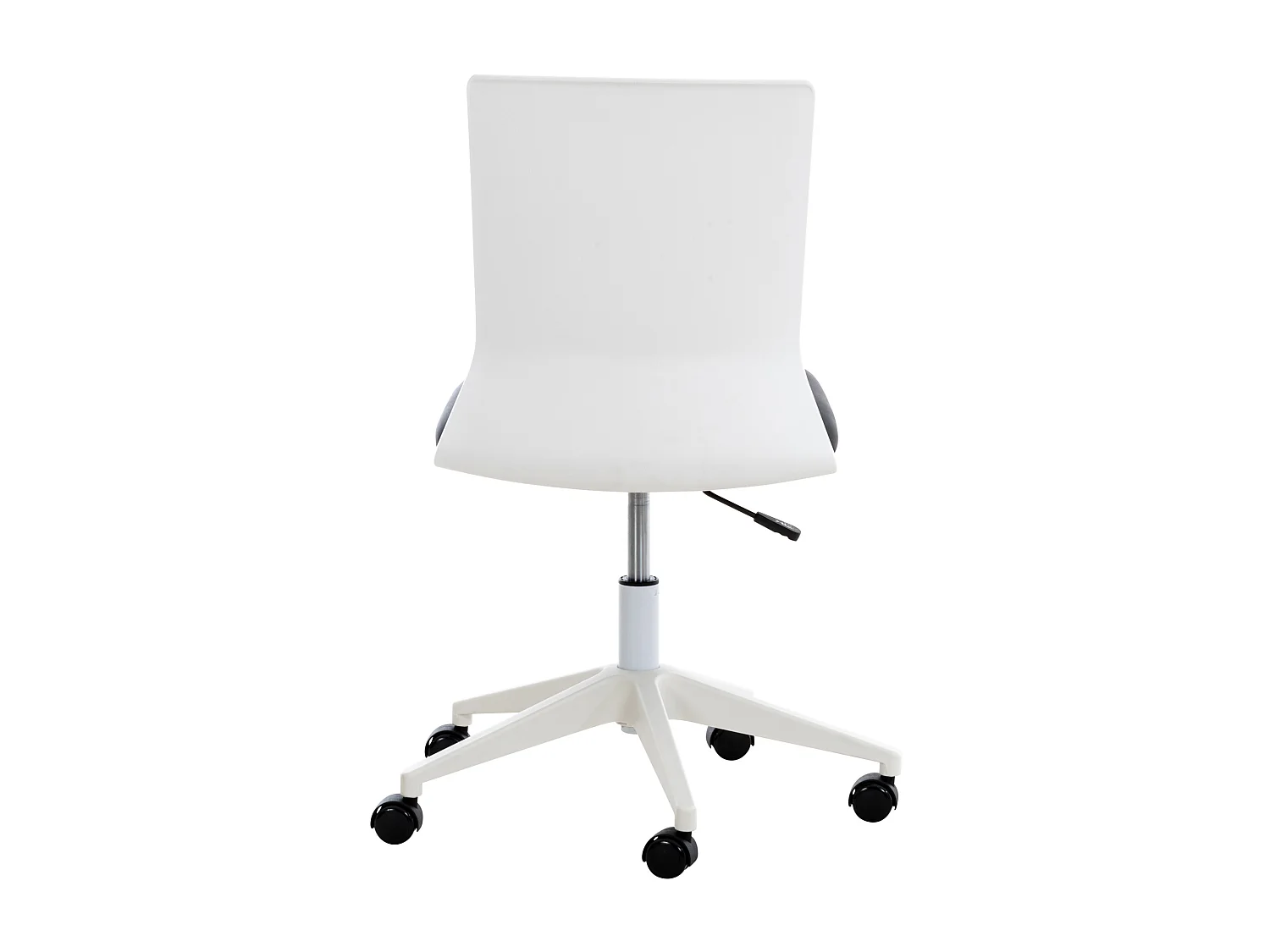 Chaise de bureau - Similicuir & Plastique - Noir - Apolda