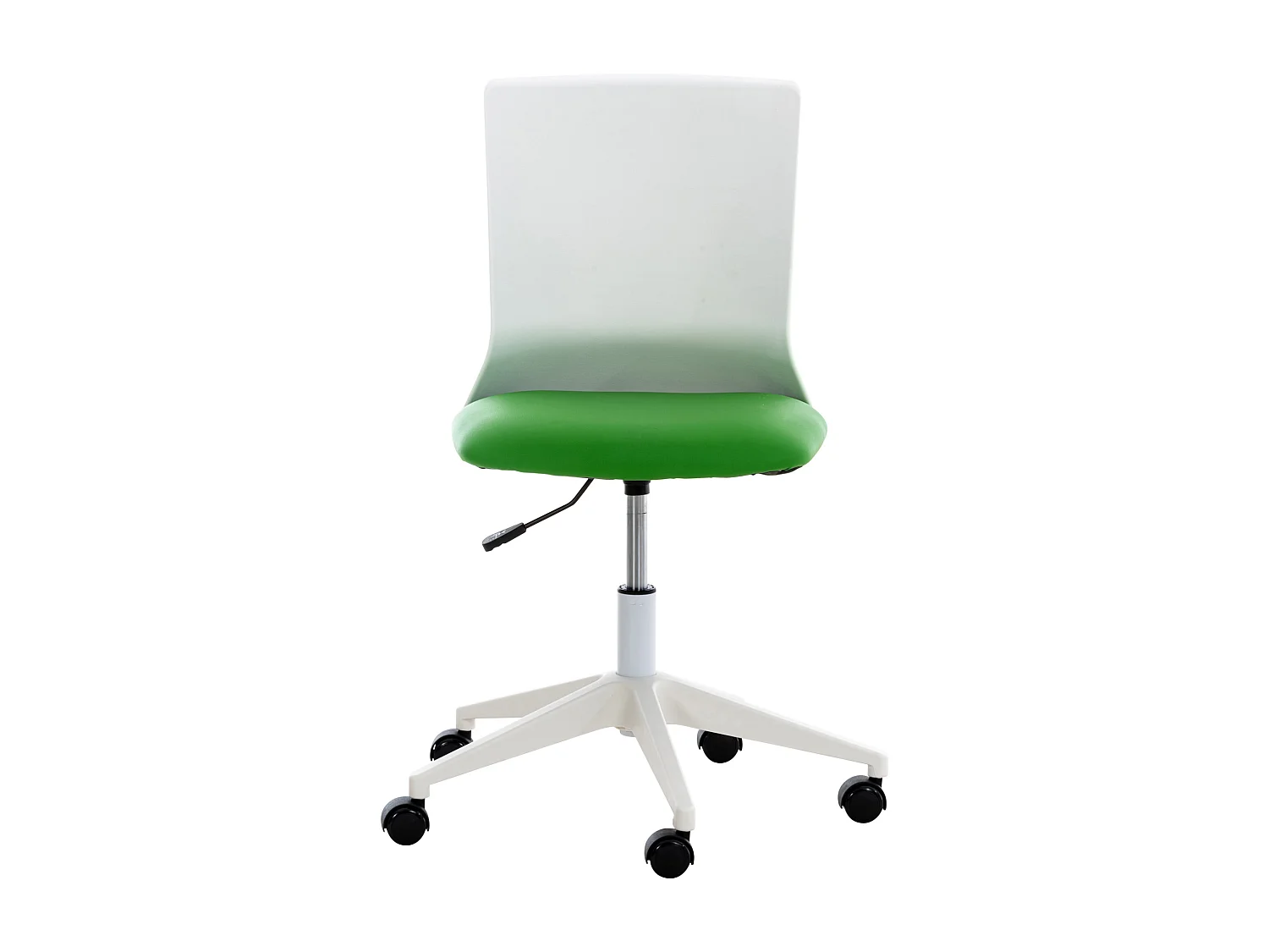 Chaise de bureau - Similicuir & Plastique - Vert - Apolda