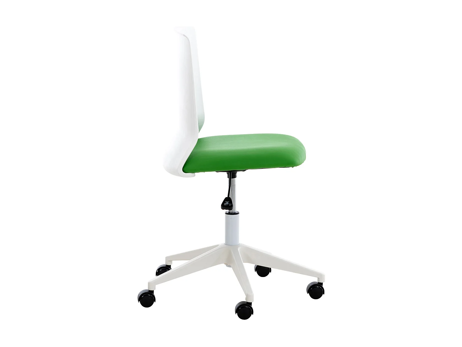 Chaise de bureau - Similicuir & Plastique - Vert - Apolda