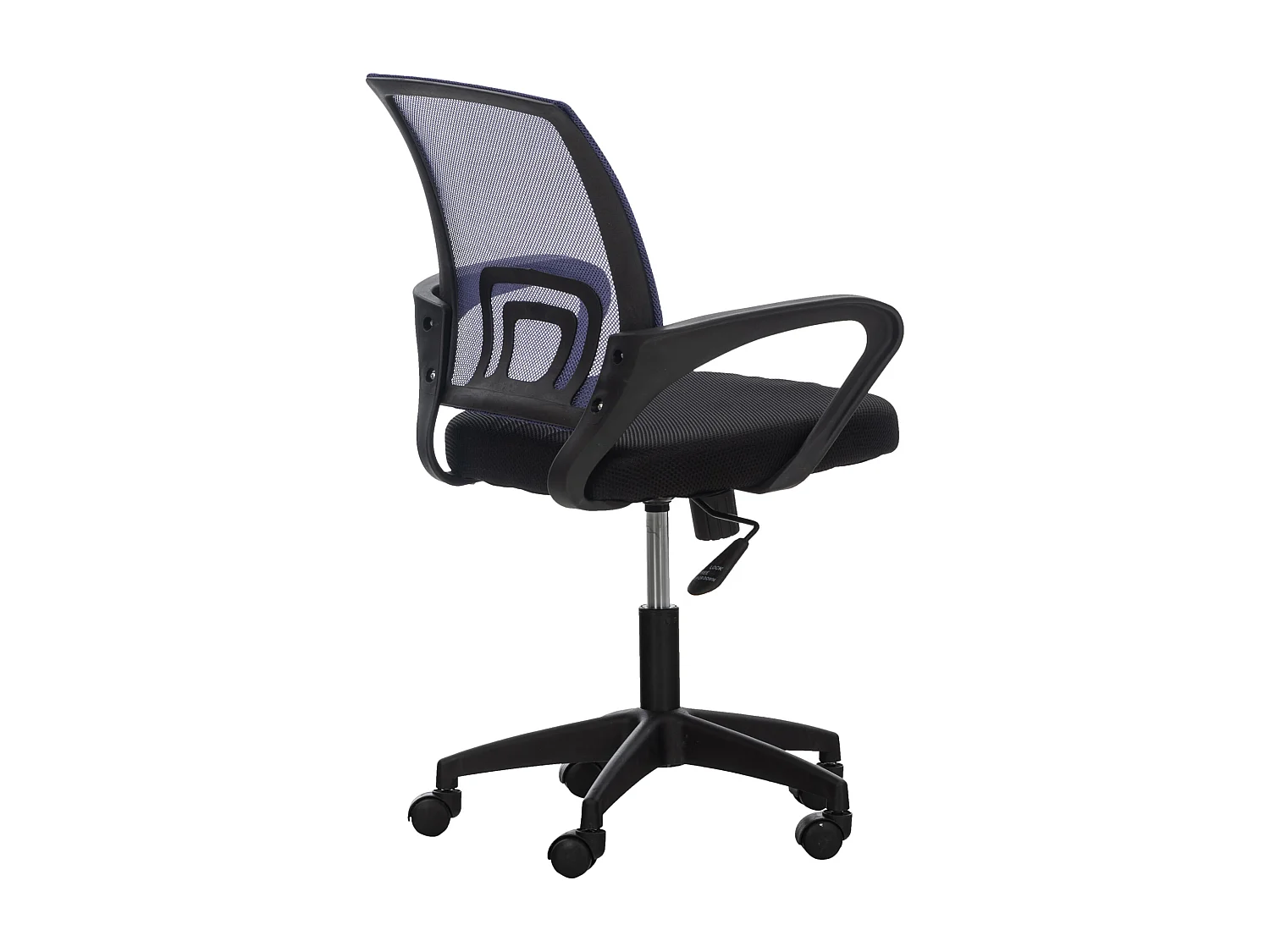 Chaise de bureau - Microfibre & Plastique - Violet - Auburn