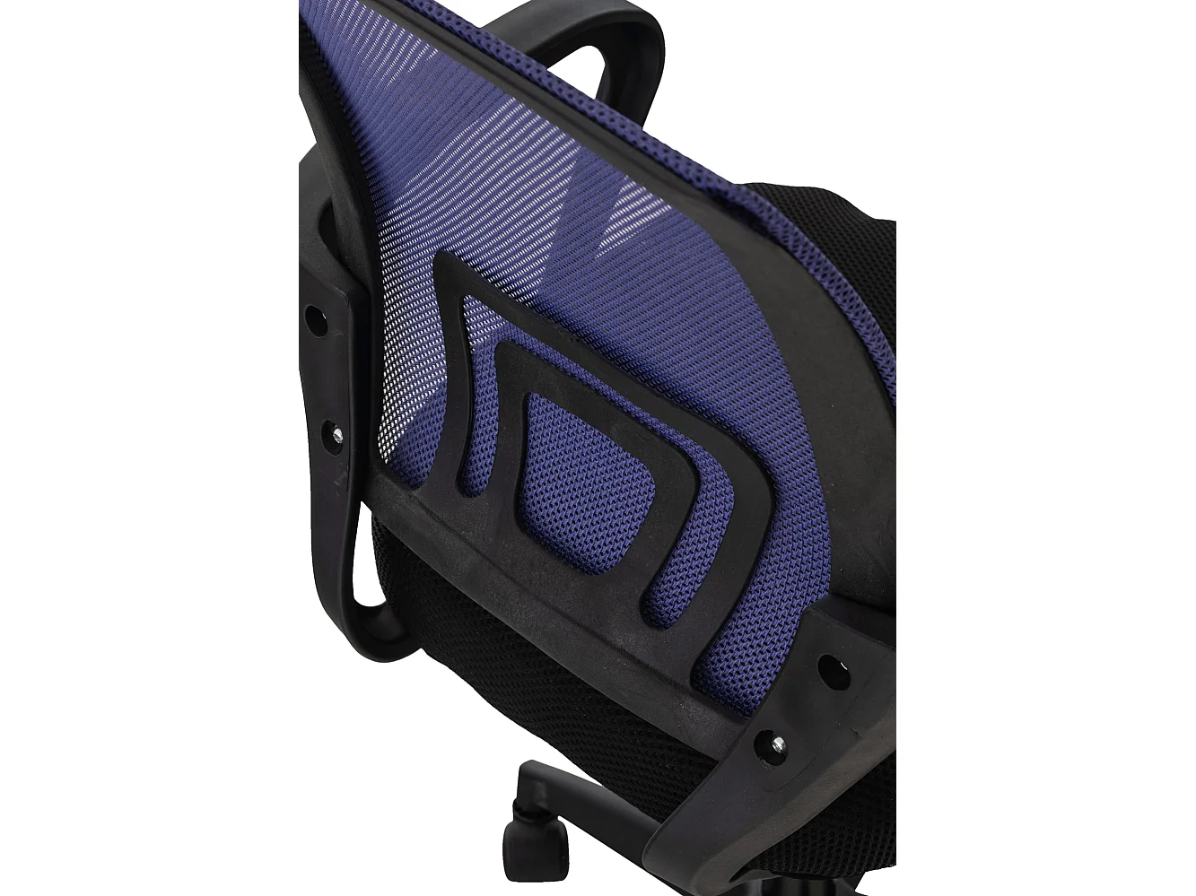 Chaise de bureau - Microfibre & Plastique - Violet - Auburn