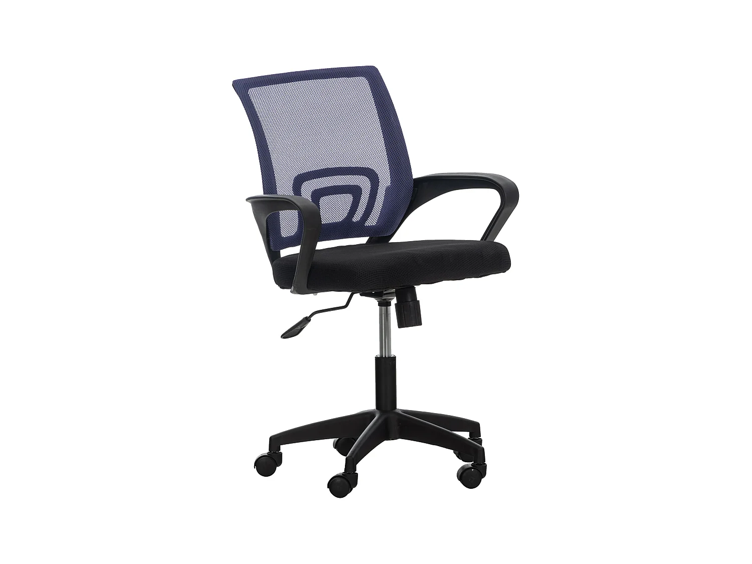 Chaise de bureau - Microfibre & Plastique - Violet - Auburn