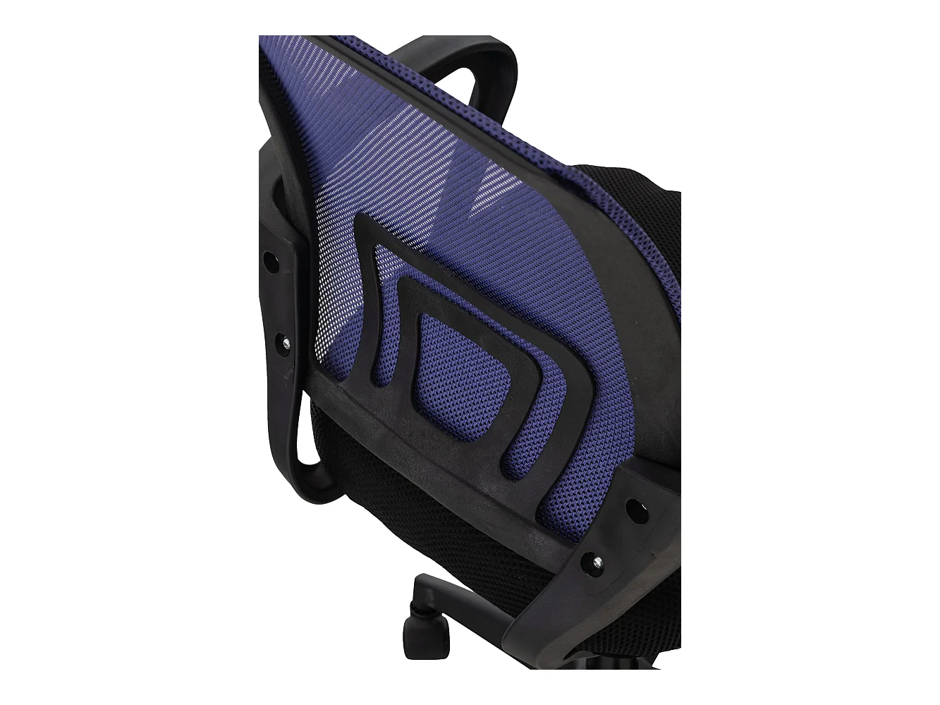 Chaise de bureau - Microfibre & Plastique - Violet - Auburn