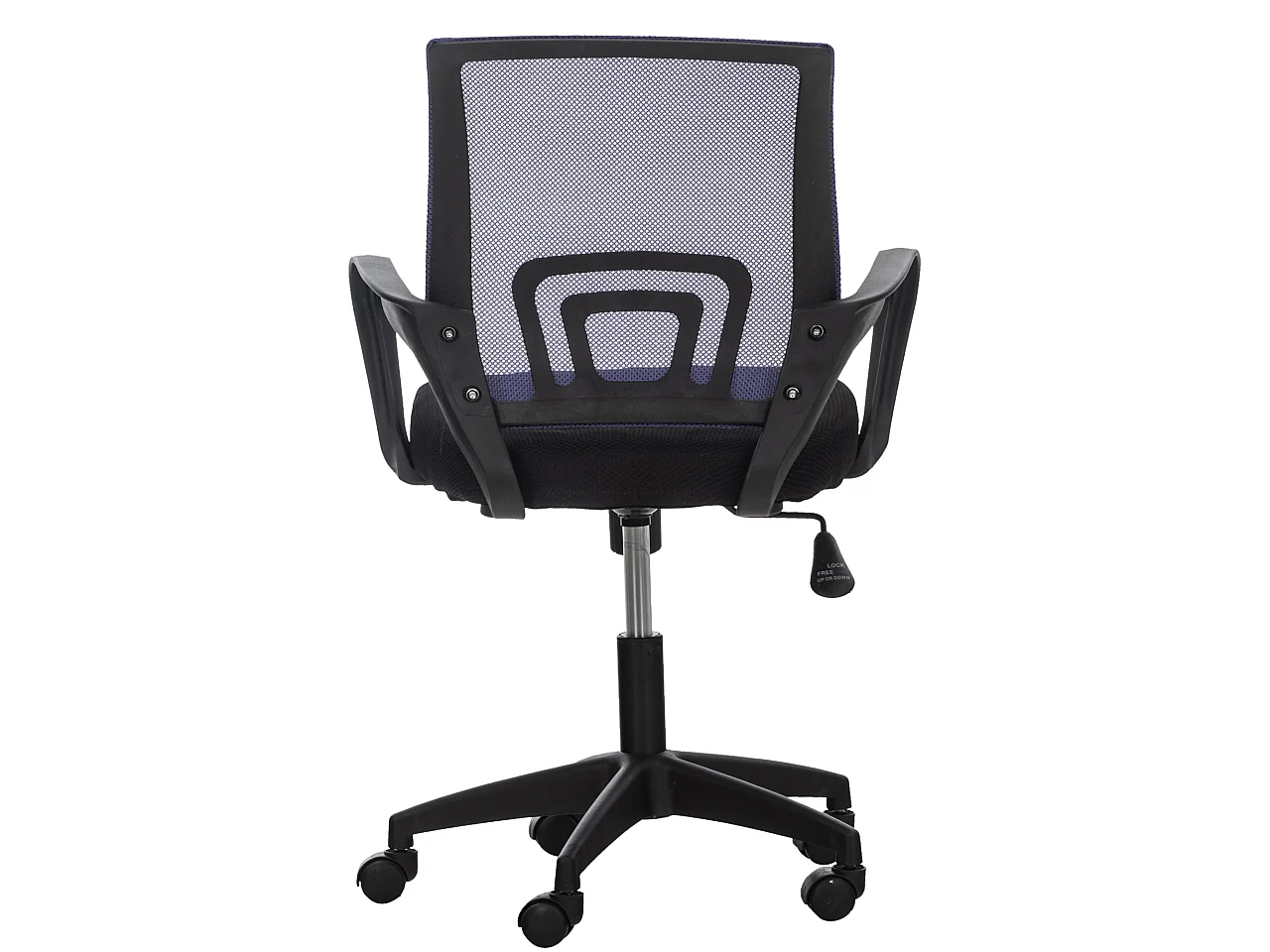 Chaise de bureau - Microfibre & Plastique - Violet - Auburn