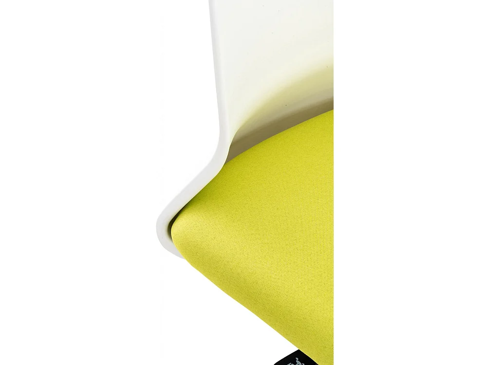 Chaise de bureau - Tissu & Plastique - Vert - Apolda