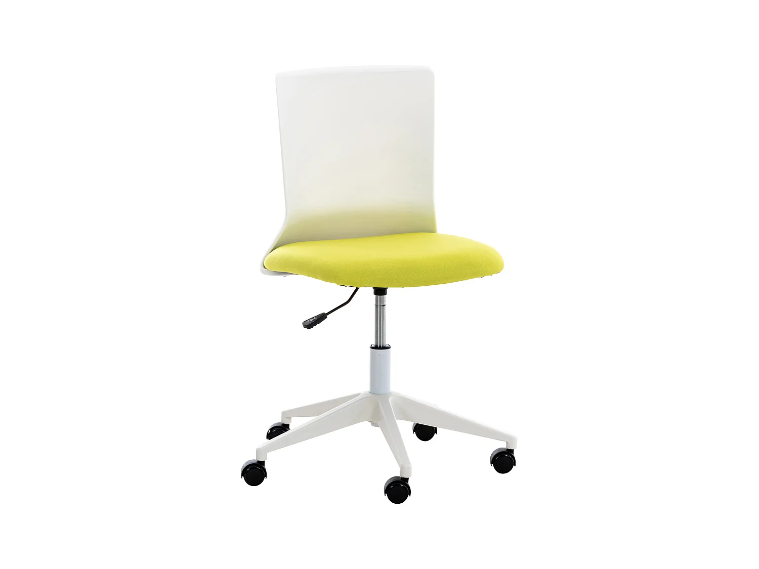 Chaise de bureau - Tissu & Plastique - Vert - Apolda