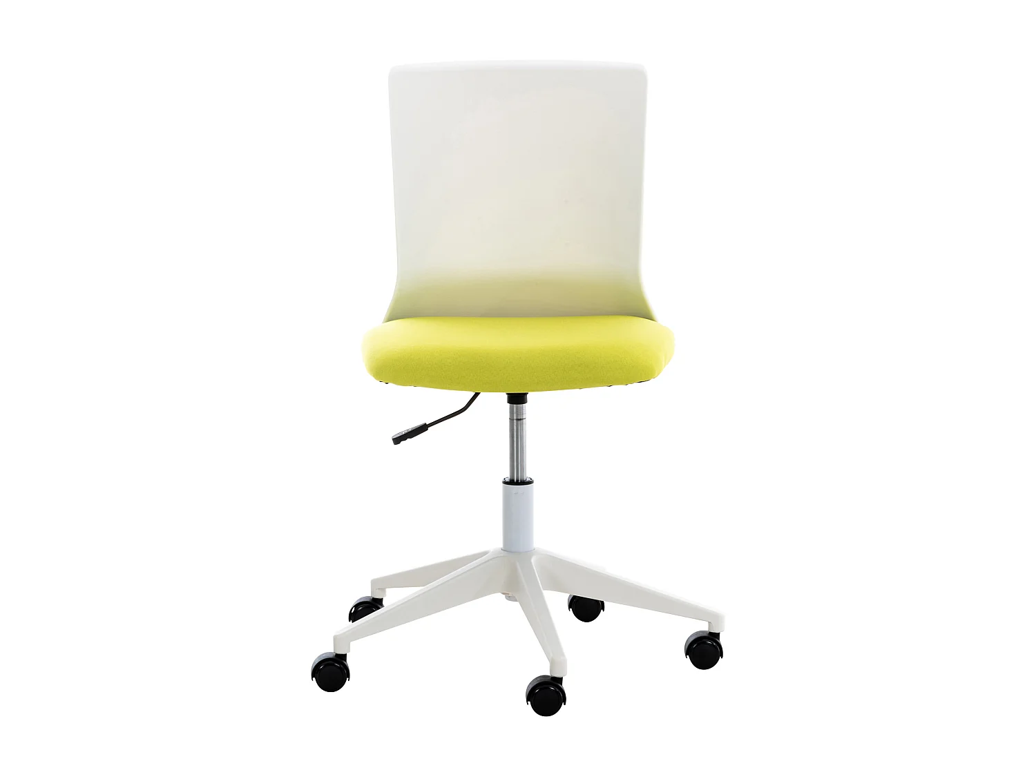 Chaise de bureau - Tissu & Plastique - Vert - Apolda