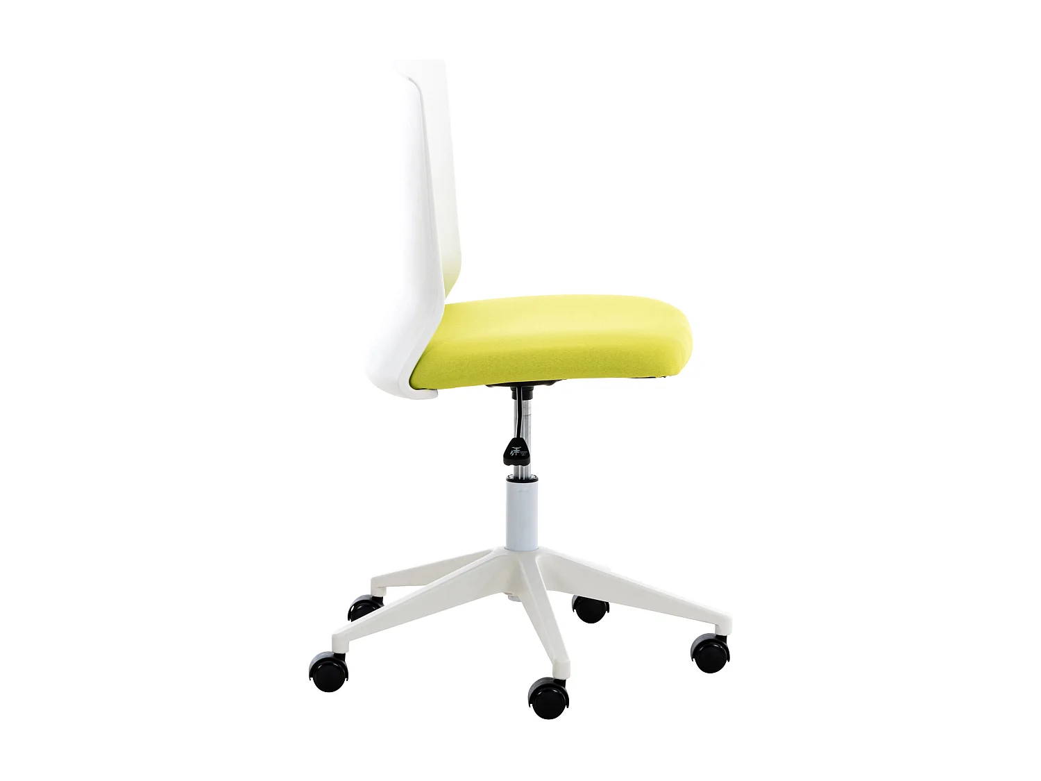 Chaise de bureau - Tissu & Plastique - Vert - Apolda