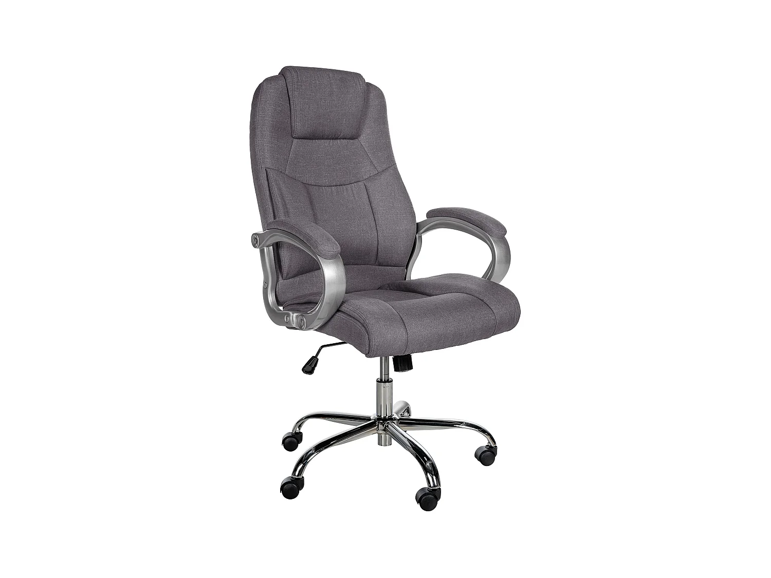 Chaise de bureau - Tissu - Gris - XL Apoll