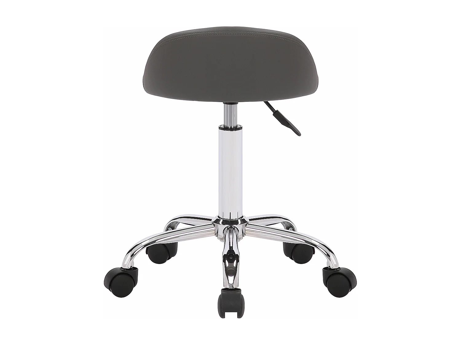 Tabouret de bureau - Similicuir - Gris - Teramo