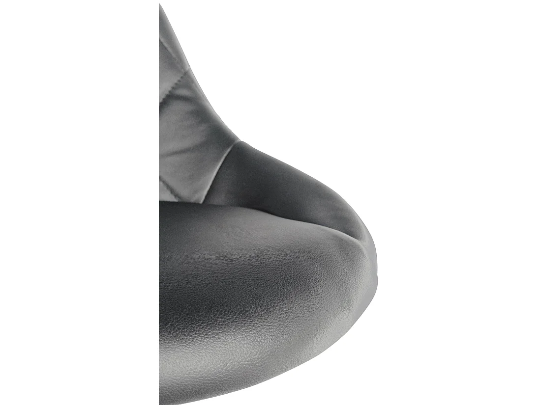 Chaise de bureau - Similicuir & Métal chromé - Lazio