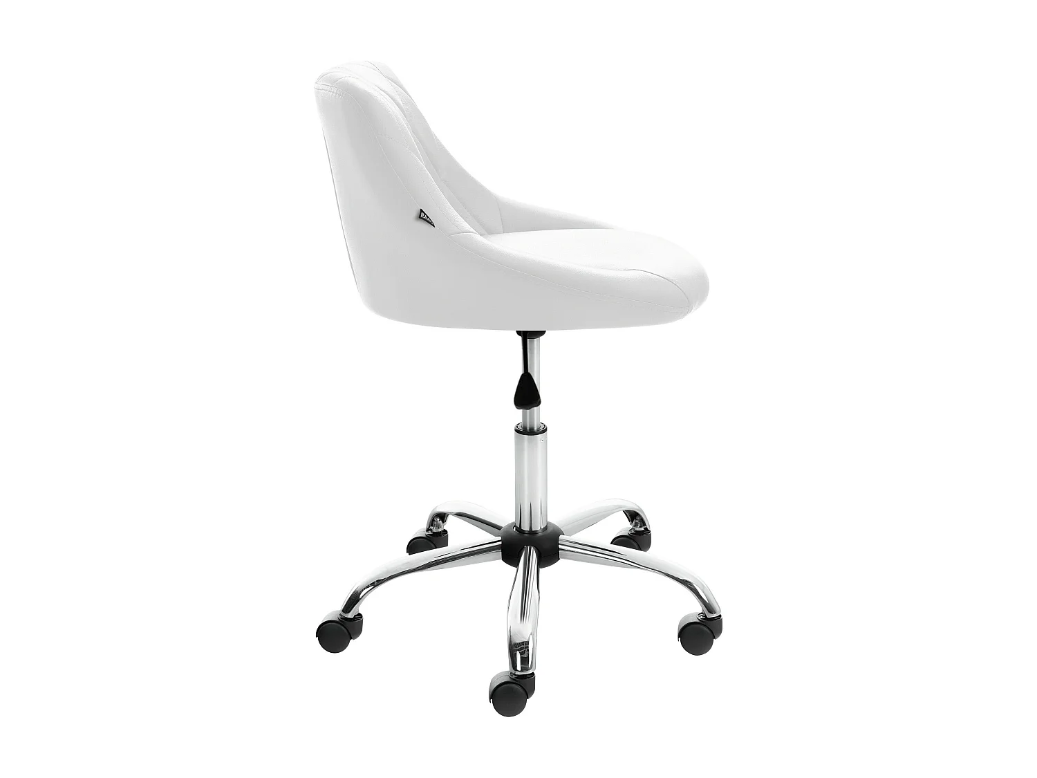 Chaise de bureau - Similicuir & Métal chromé - Lazio