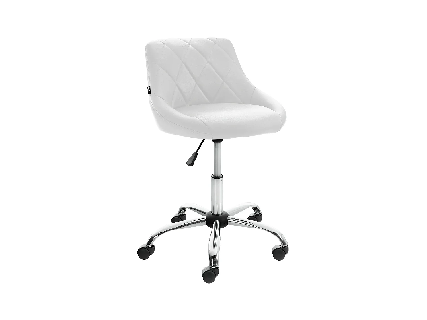 Chaise de bureau - Similicuir & Métal chromé - Lazio
