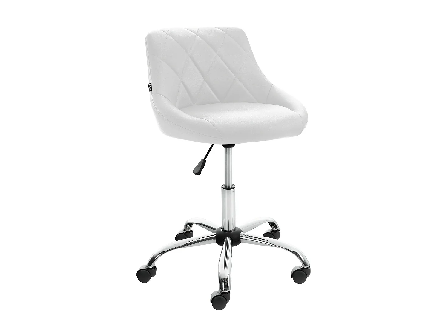 Chaise de bureau - Similicuir & Métal chromé - Lazio