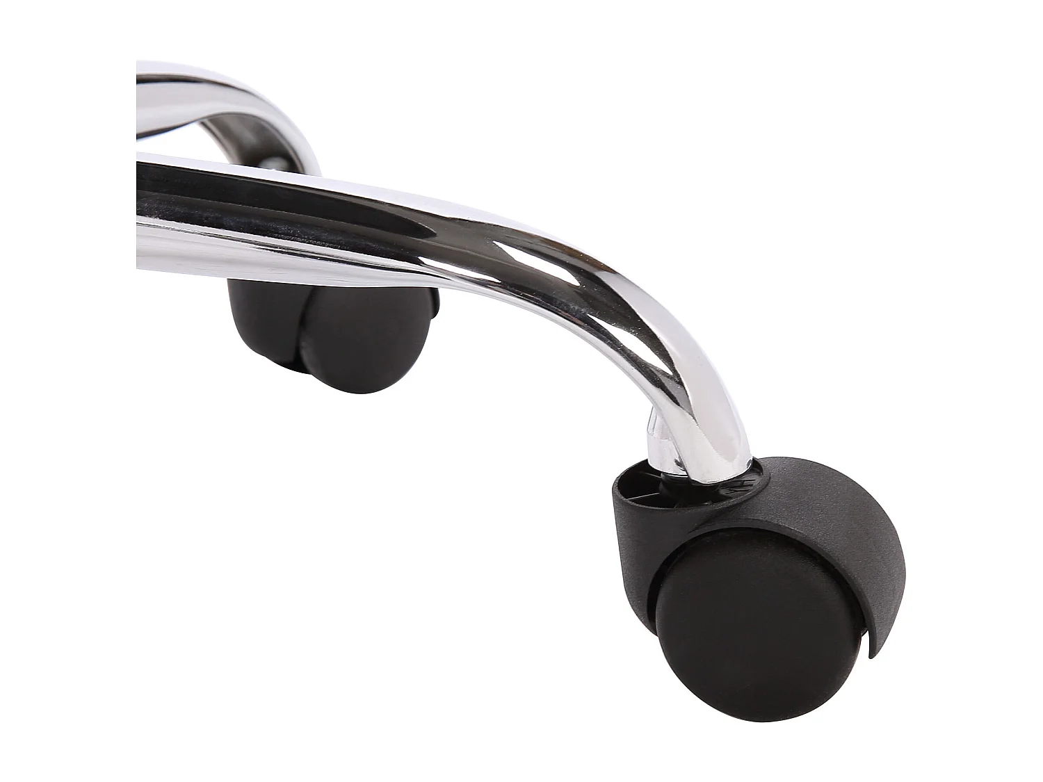 Tabouret de bureau - Similicuir - Blanc - Teramo