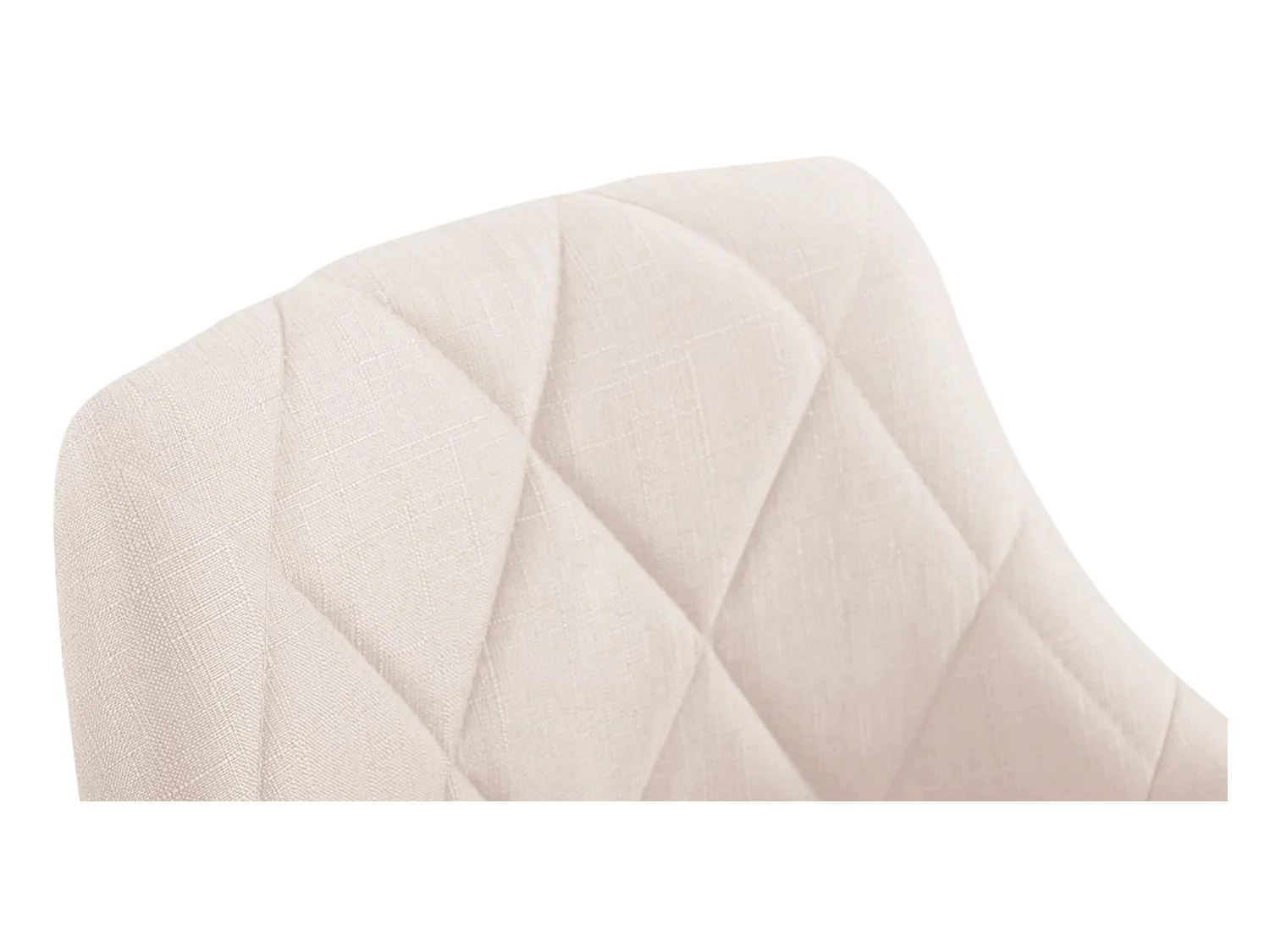 Bürohocker - Stoff - creme - Lazio