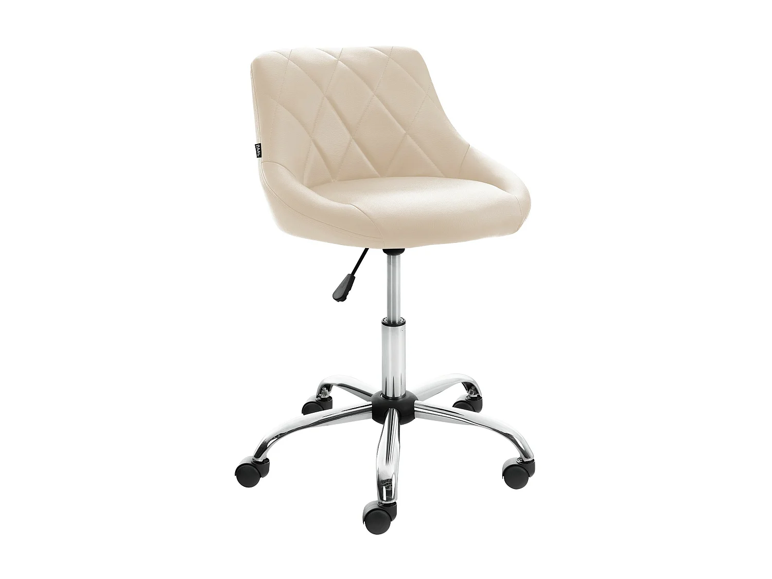 Chaise de bureau - Similicuir & Métal chromé - Lazio