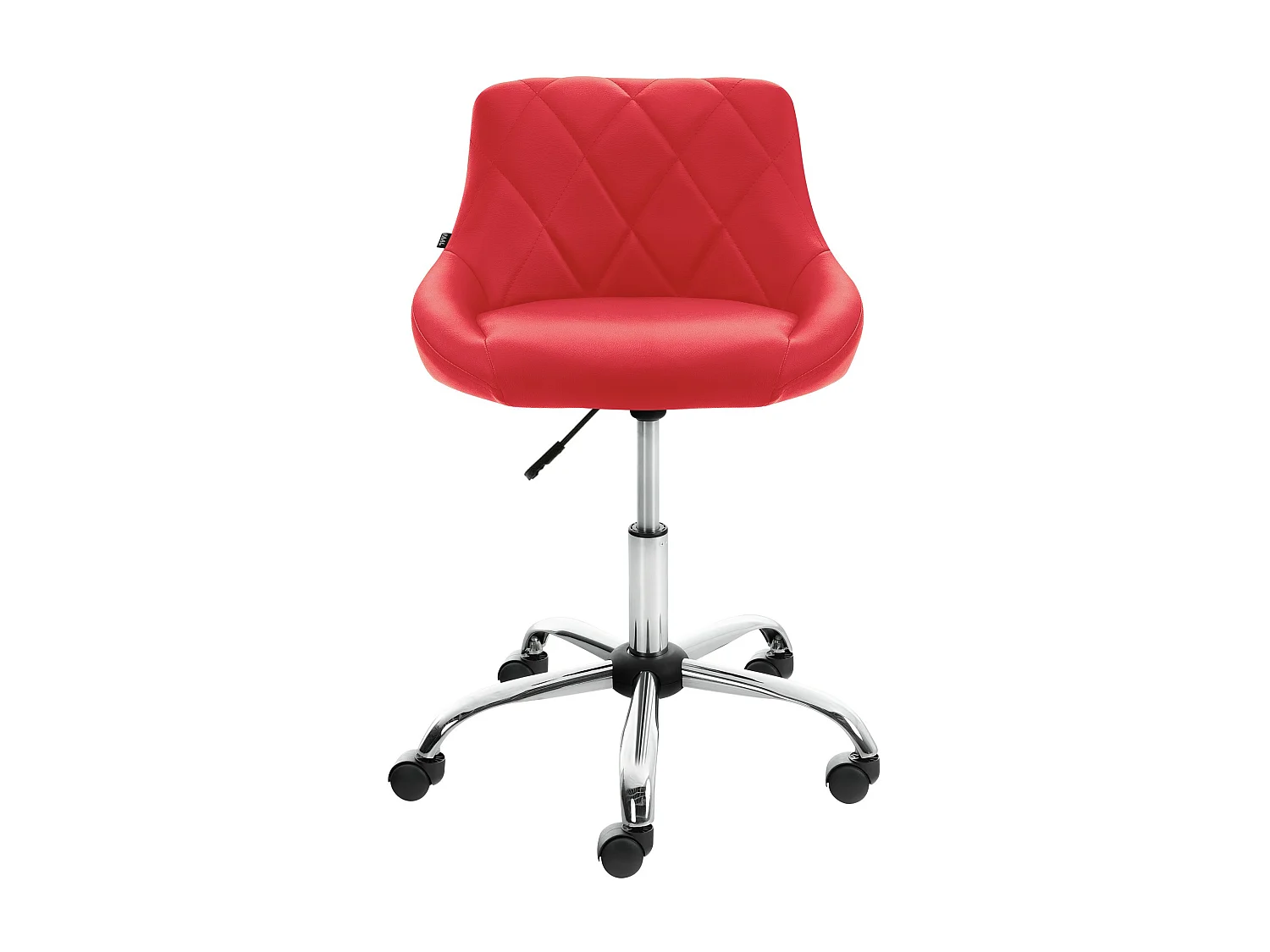 Kantoorkruk - Kunstleer - rood - Lazio