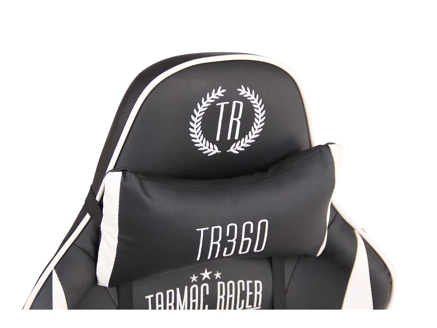 Chaise de bureau - Similicuir - Noir / Blanc - Limit XM