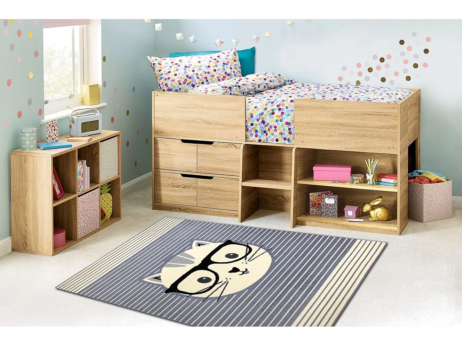 Tapijt BCF FLASH Kat 3999 - Kat grijskleuring 160x220 cm