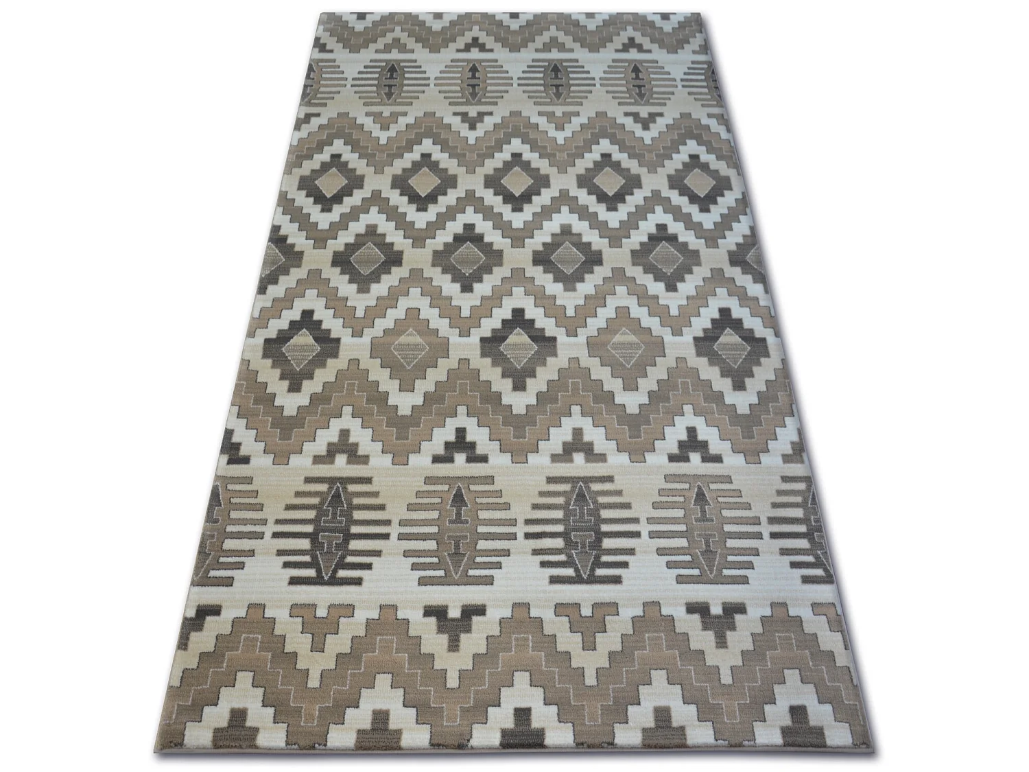 Tapis ARGENT - W4809 Losanges Beige 160x220 cm