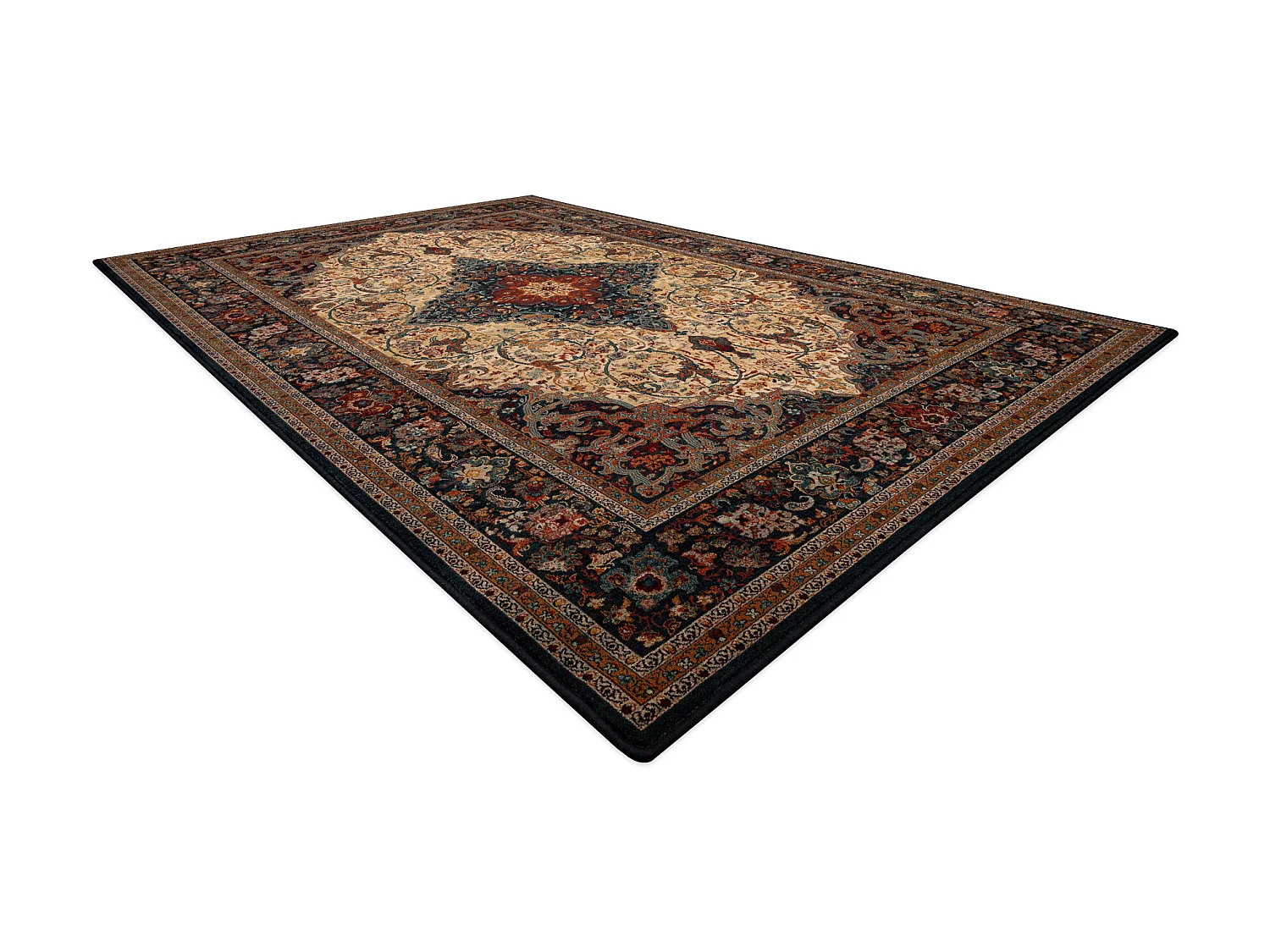 tapijt SUPERIOR PIENA rosette kamel  200x300 cm