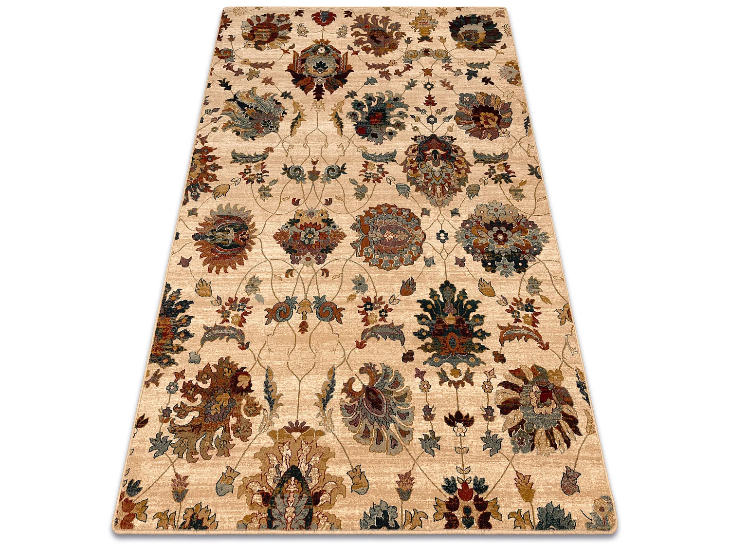 Tapis en laine SUPERIOR LATICA crème 100x150 cm