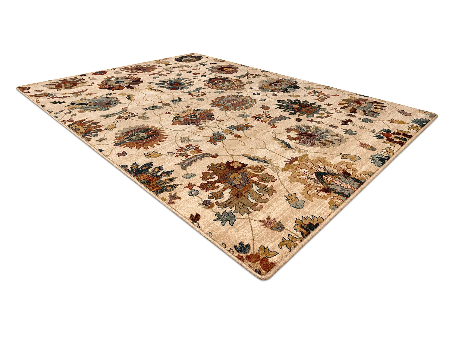 Tapis en laine SUPERIOR LATICA crème 100x150 cm