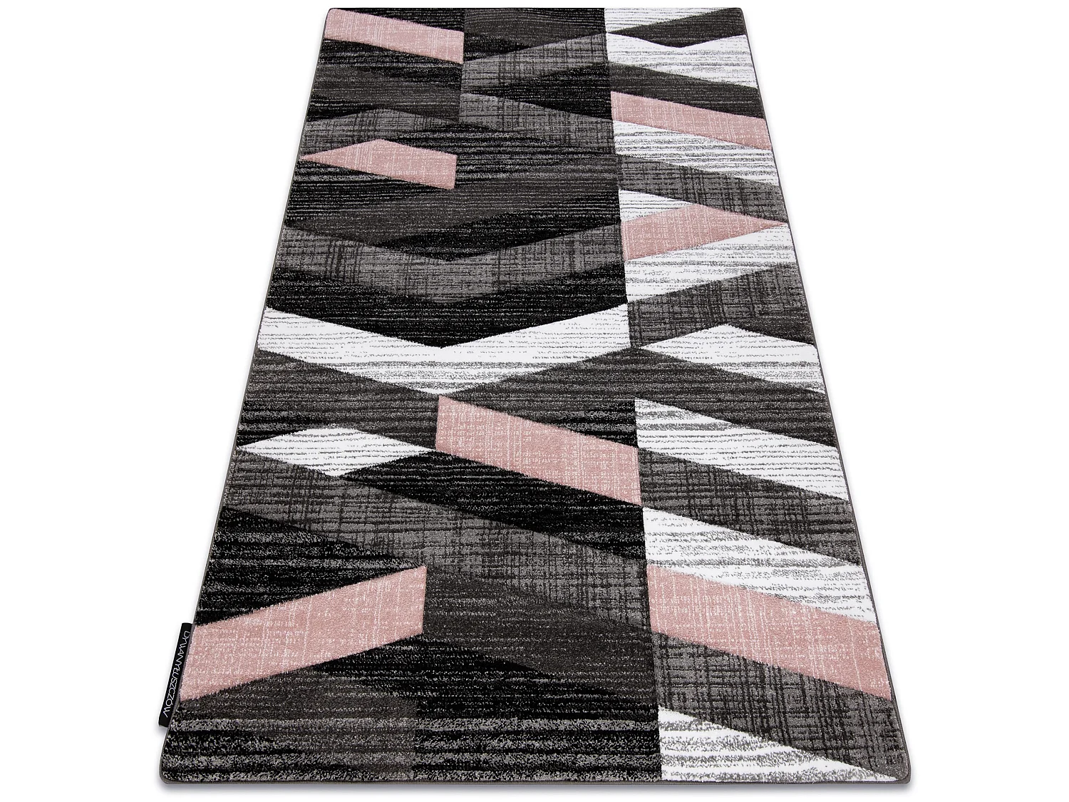 Tapis ALTER Bax des rayures rose 160x220 cm