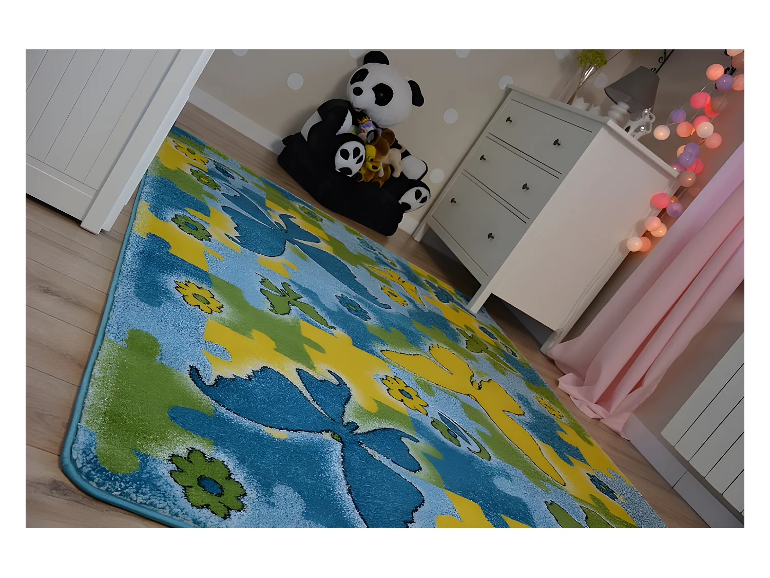 Tapijt KIDS Vlinder blauw C429 160x220 cm