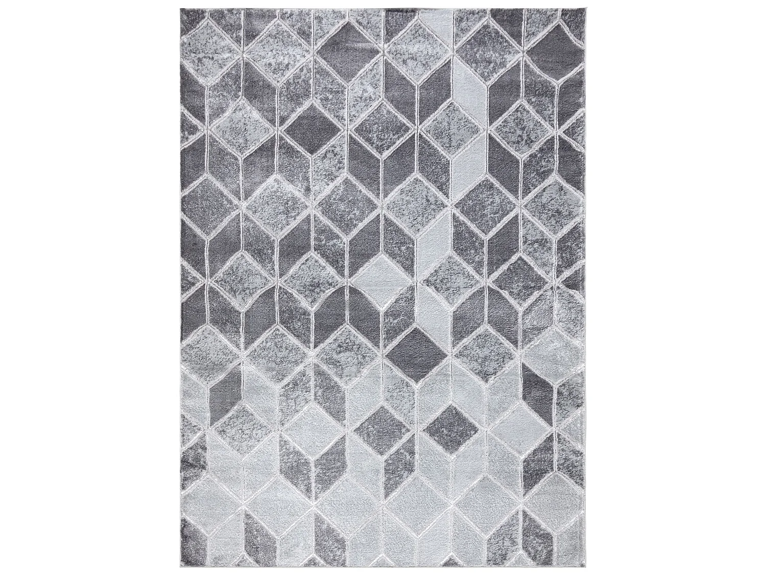 Tapis MEFE moderne B400 Cube, géométrique 3D - Structural deux nivea 280x370 cm