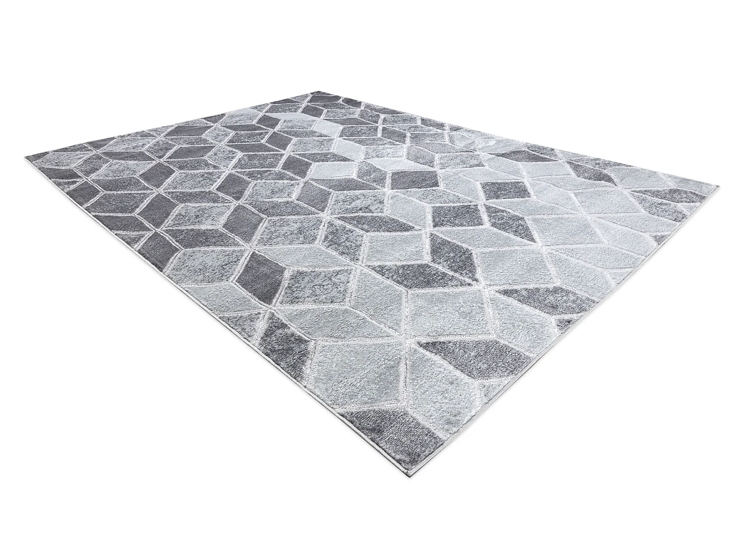 Tapis MEFE moderne B400 Cube, géométrique 3D - Structural deux nivea 280x370 cm