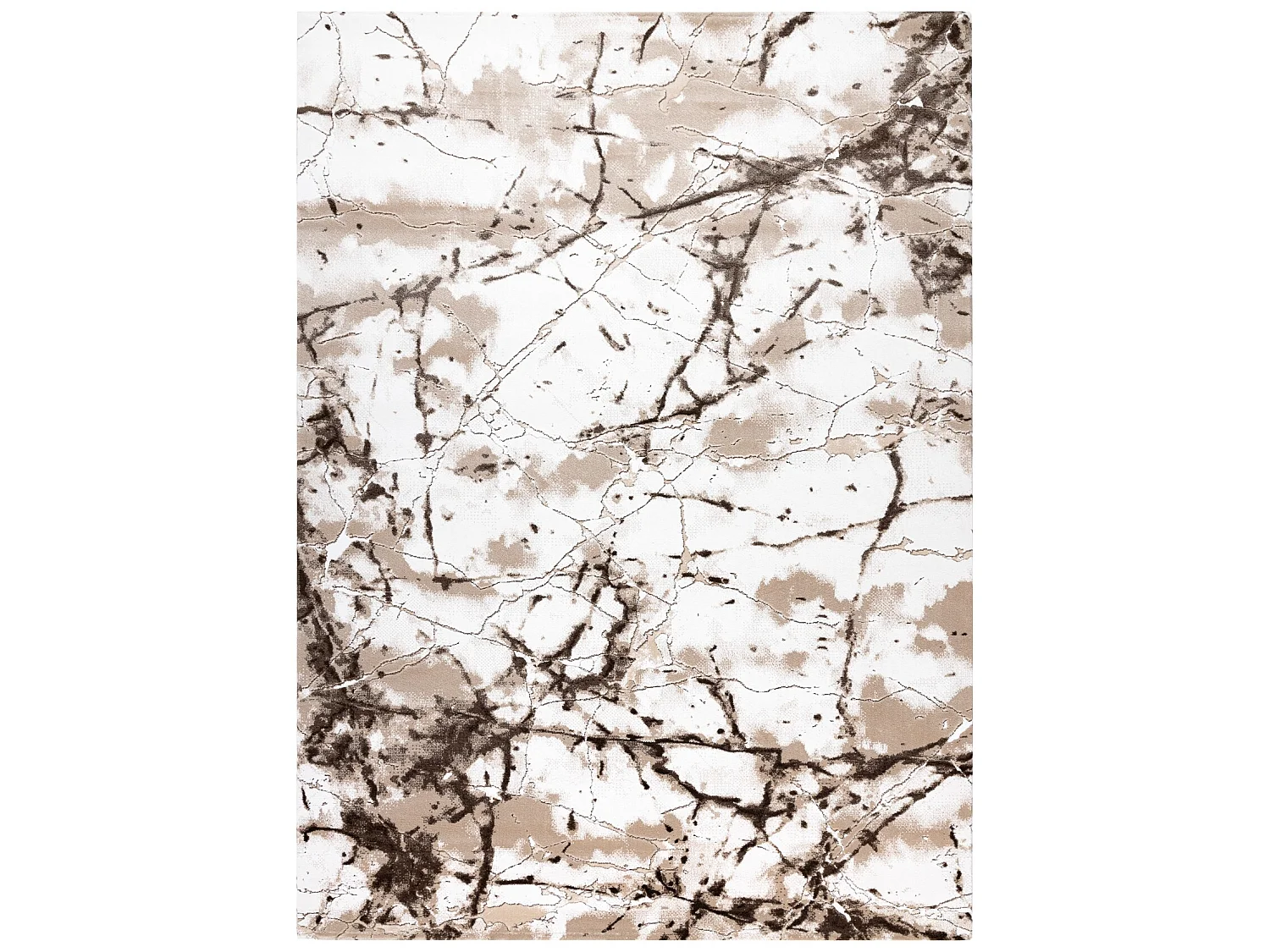 Tapis ACRYLIQUE VALENCIA 035 Marbre Ivoire / beige 240x350 cm