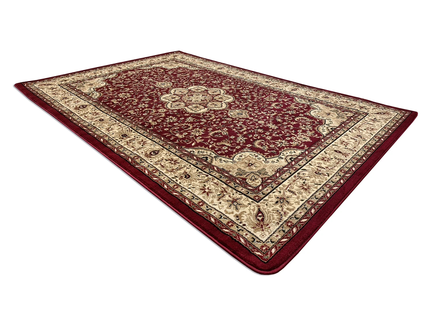 Tapijt ROYAL AGY patroon 0521 kastanjebruin 200x400 cm