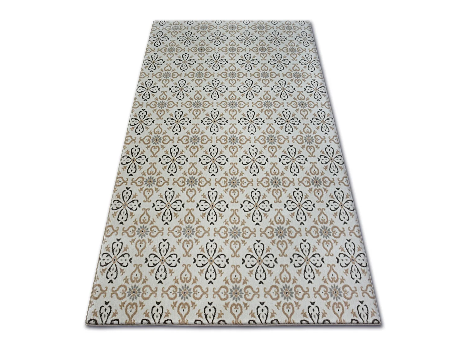 Tapis ARGENT - W4949 Fleurs Crème 160x220 cm