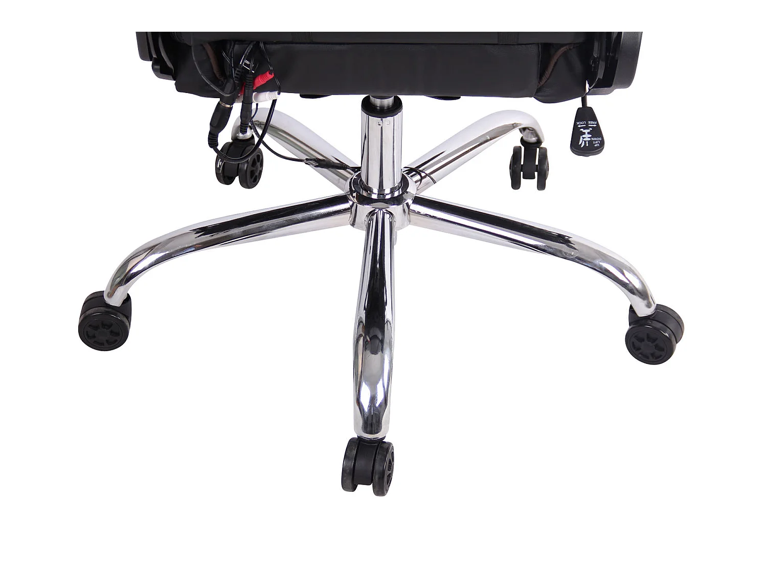 Chaise de bureau - Similicuir - Noir / Marron - Limit XM