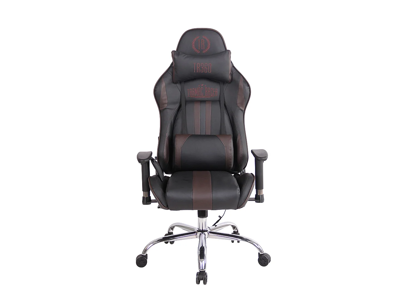 Chaise de bureau - Similicuir - Noir / Marron - Limit XM