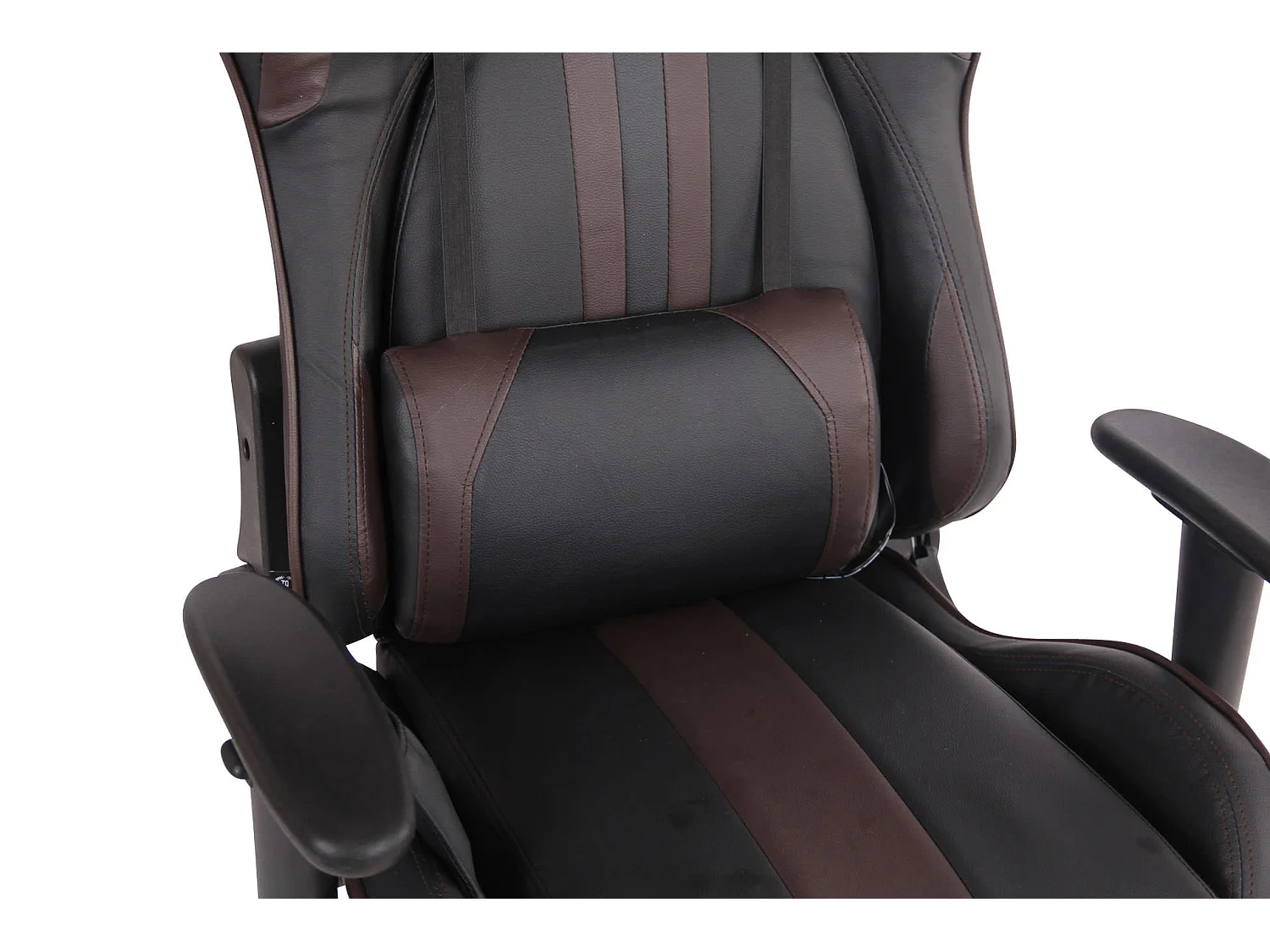 Chaise de bureau - Similicuir - Noir / Marron - Limit XM