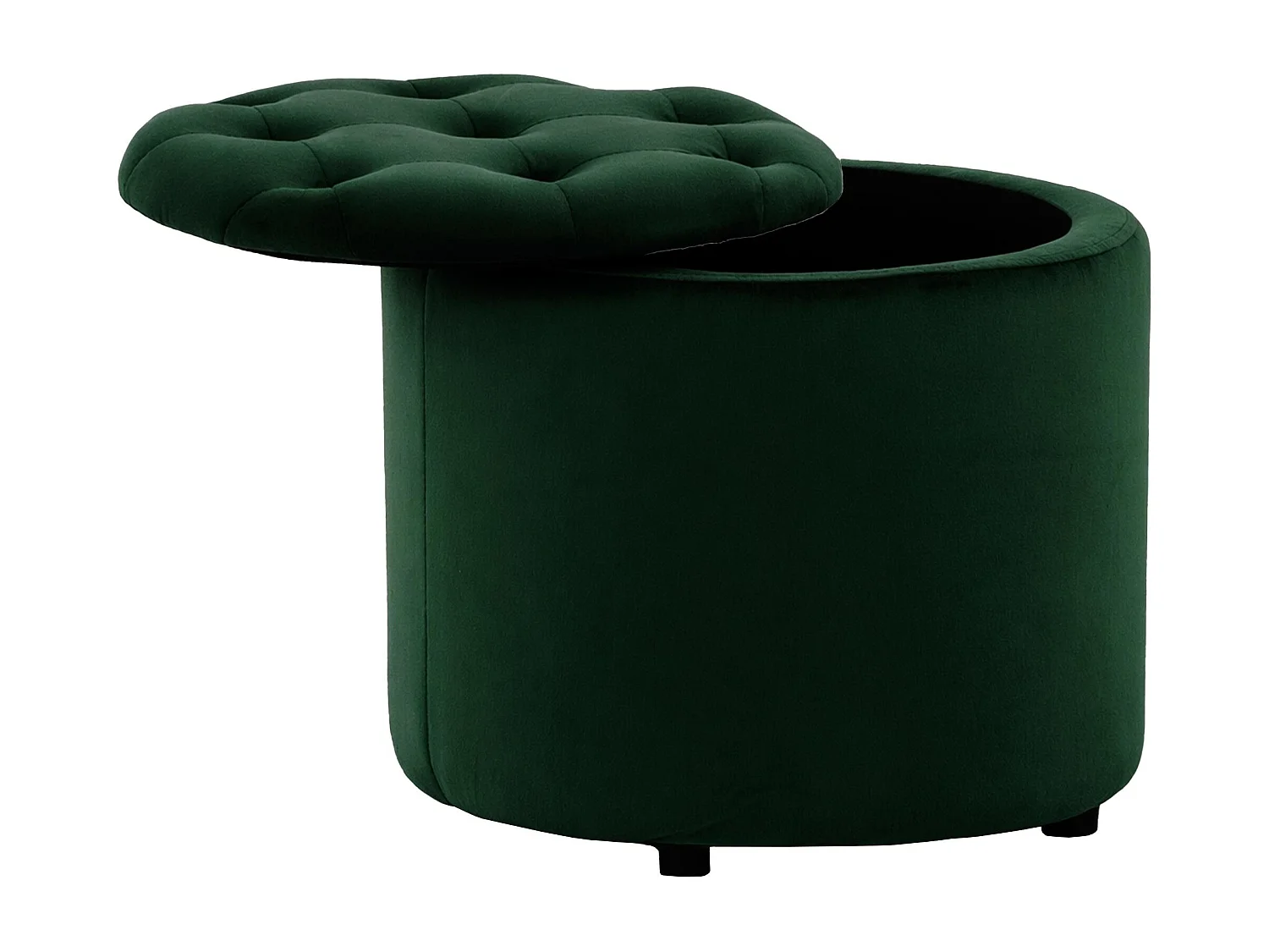 Tabouret - Velours & Nature - Vert - Pantin