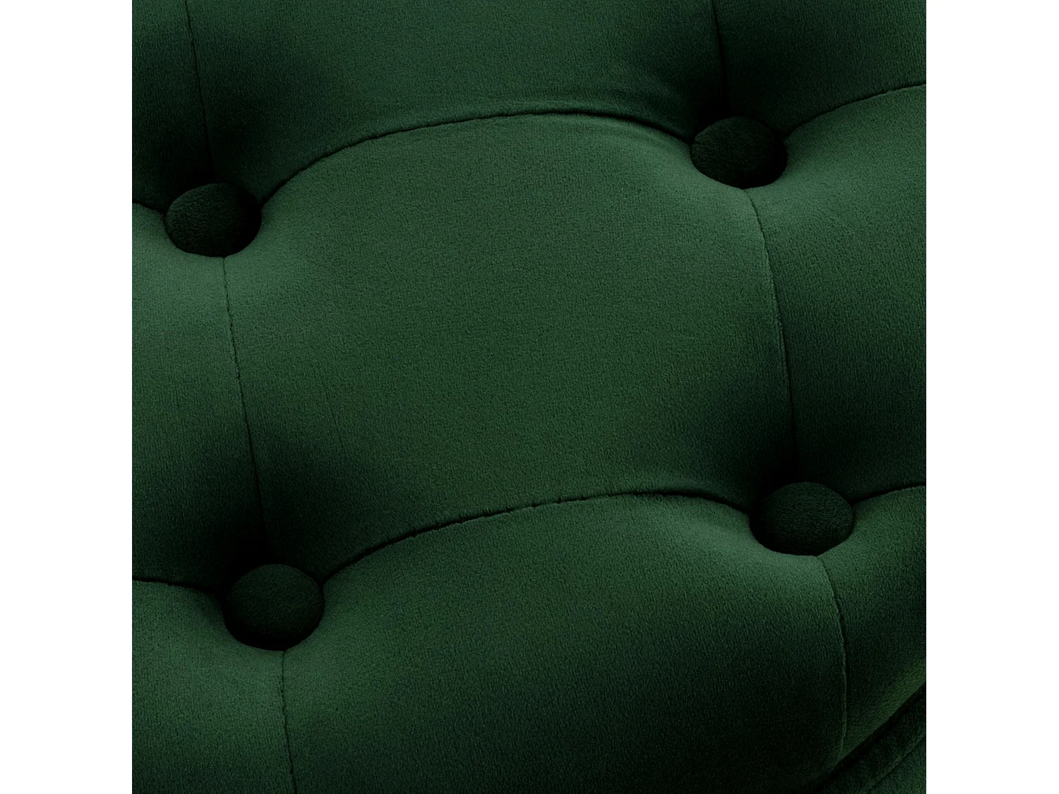 Tabouret - Velours & Nature - Vert - Pantin