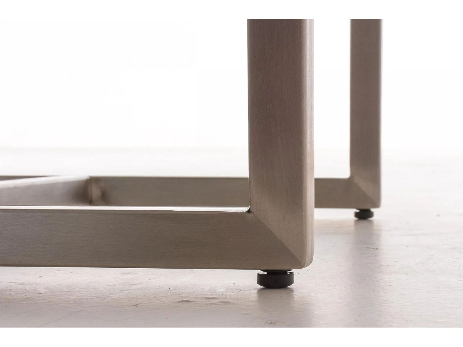 Sgabello - Tessuto & Acciaio inox - grigio - Barci