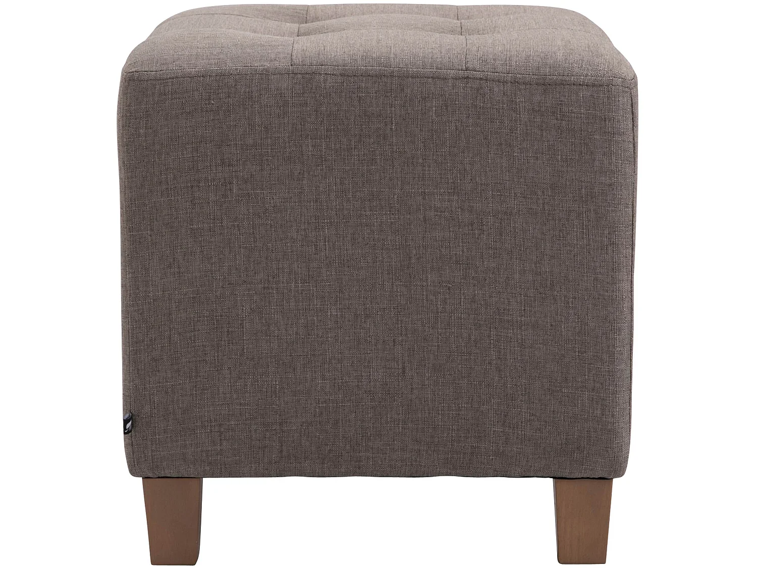 Sitzhocker - Stoff & natura - taupe - Pharao