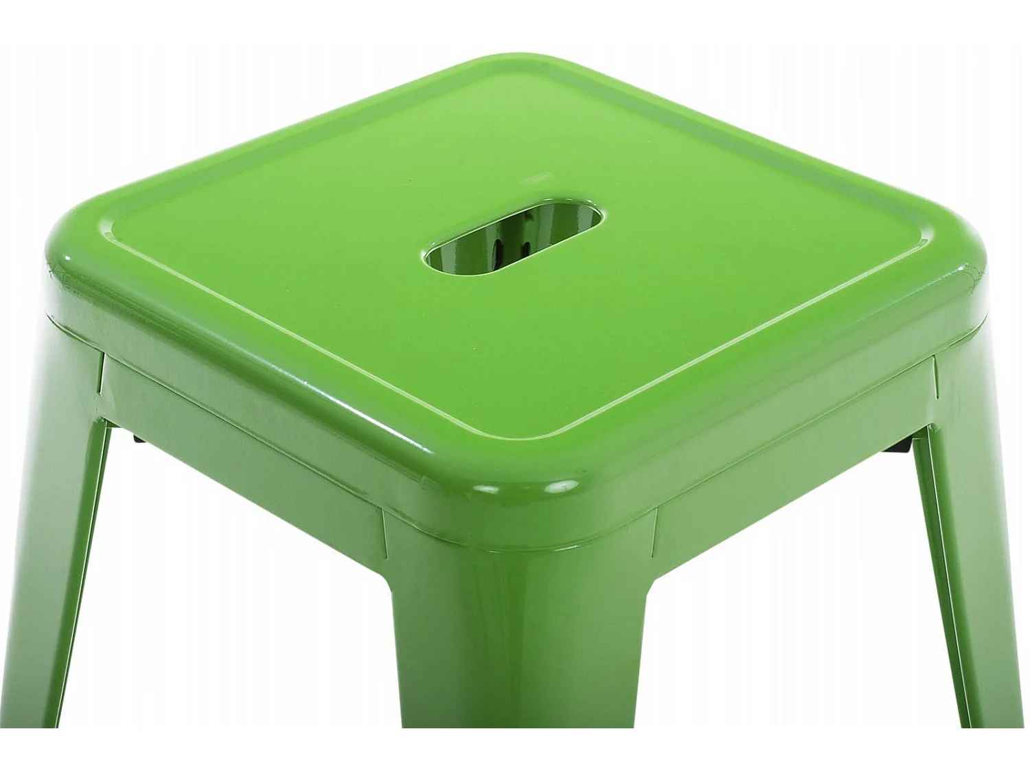 Lot de 4  Tabouret - Métal & Métal - Vert - Armin