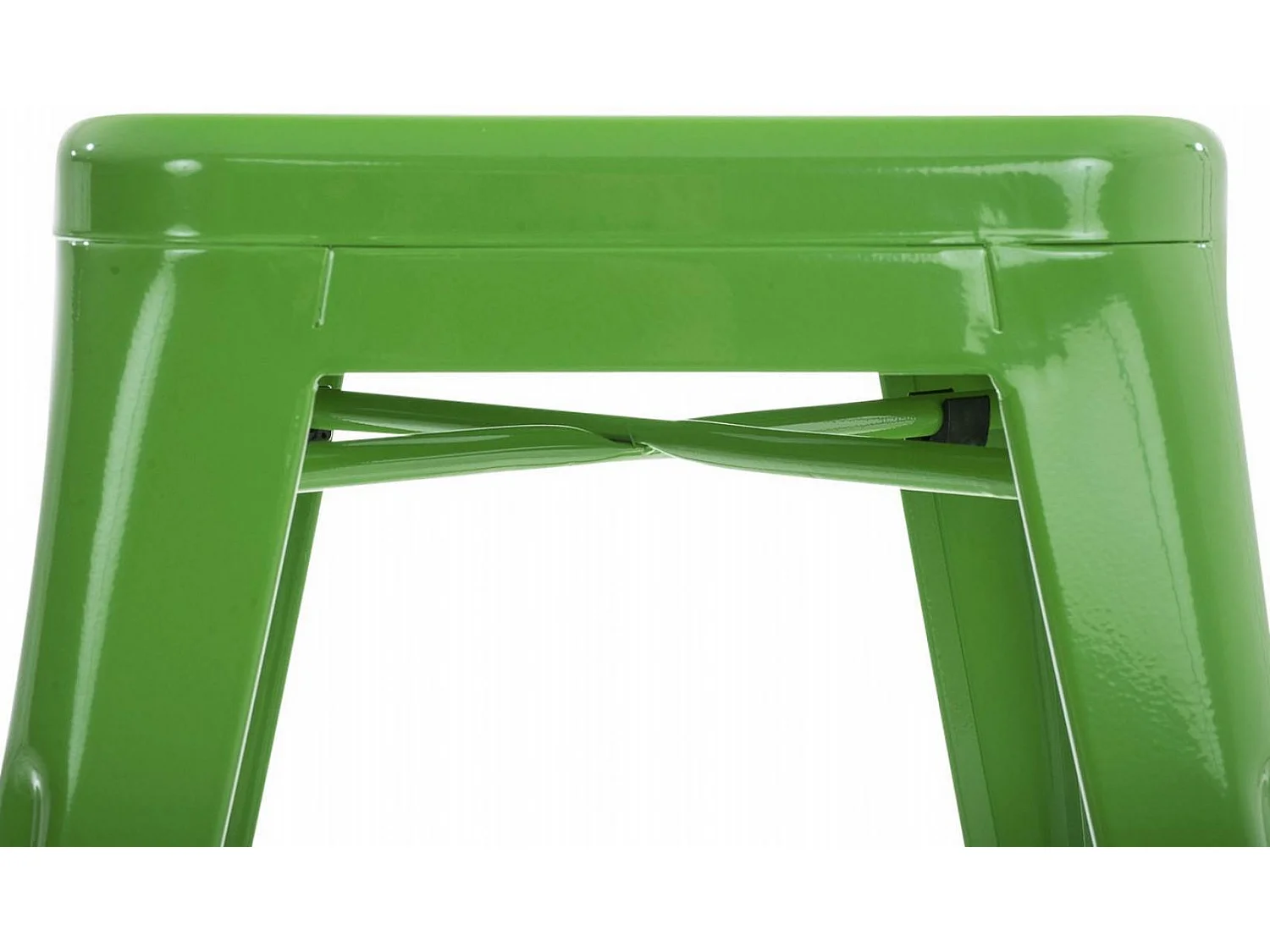Lot de 4  Tabouret - Métal & Métal - Vert - Armin
