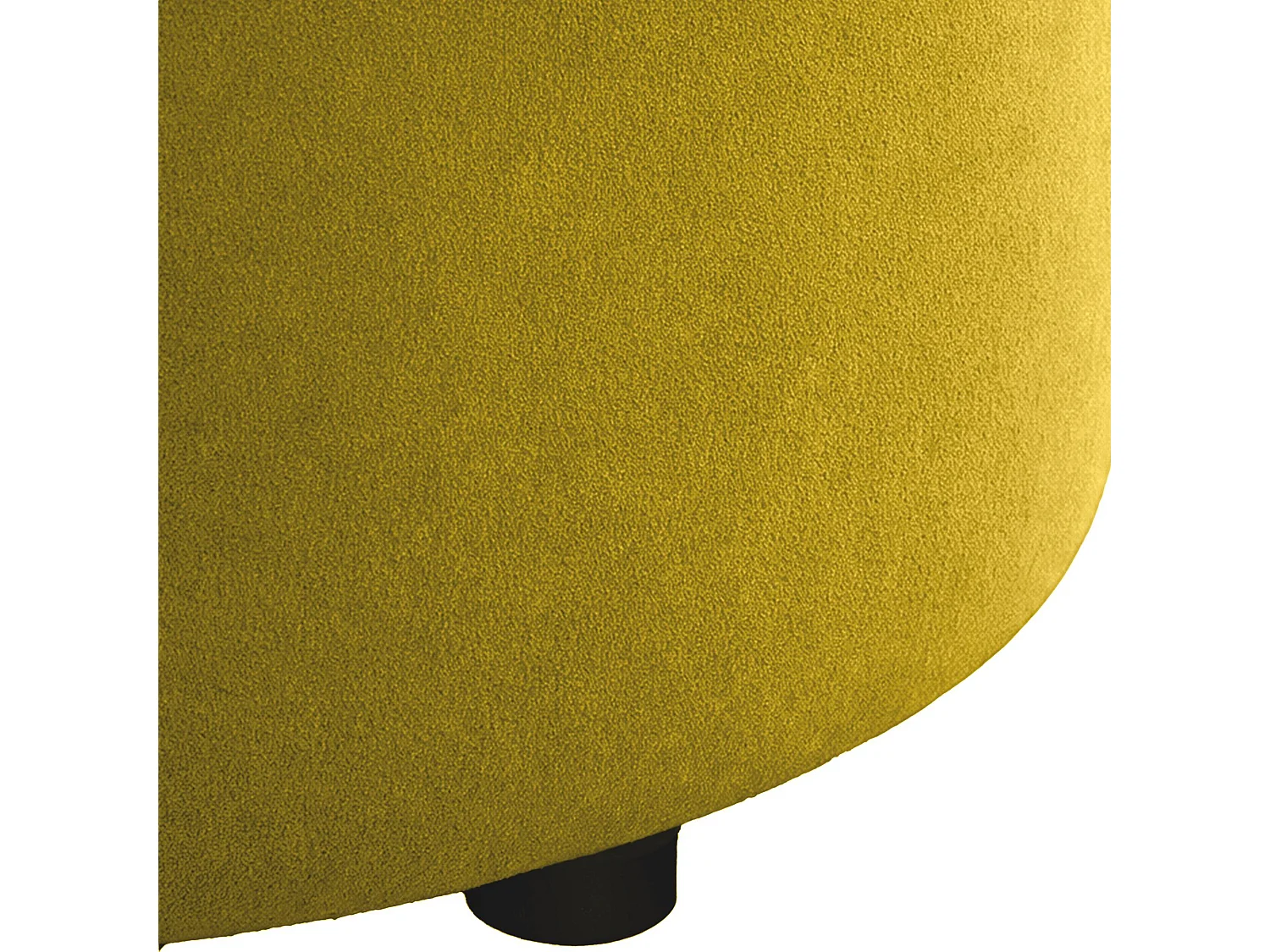 Tabouret - Velours & Nature - Jaune - Pantin