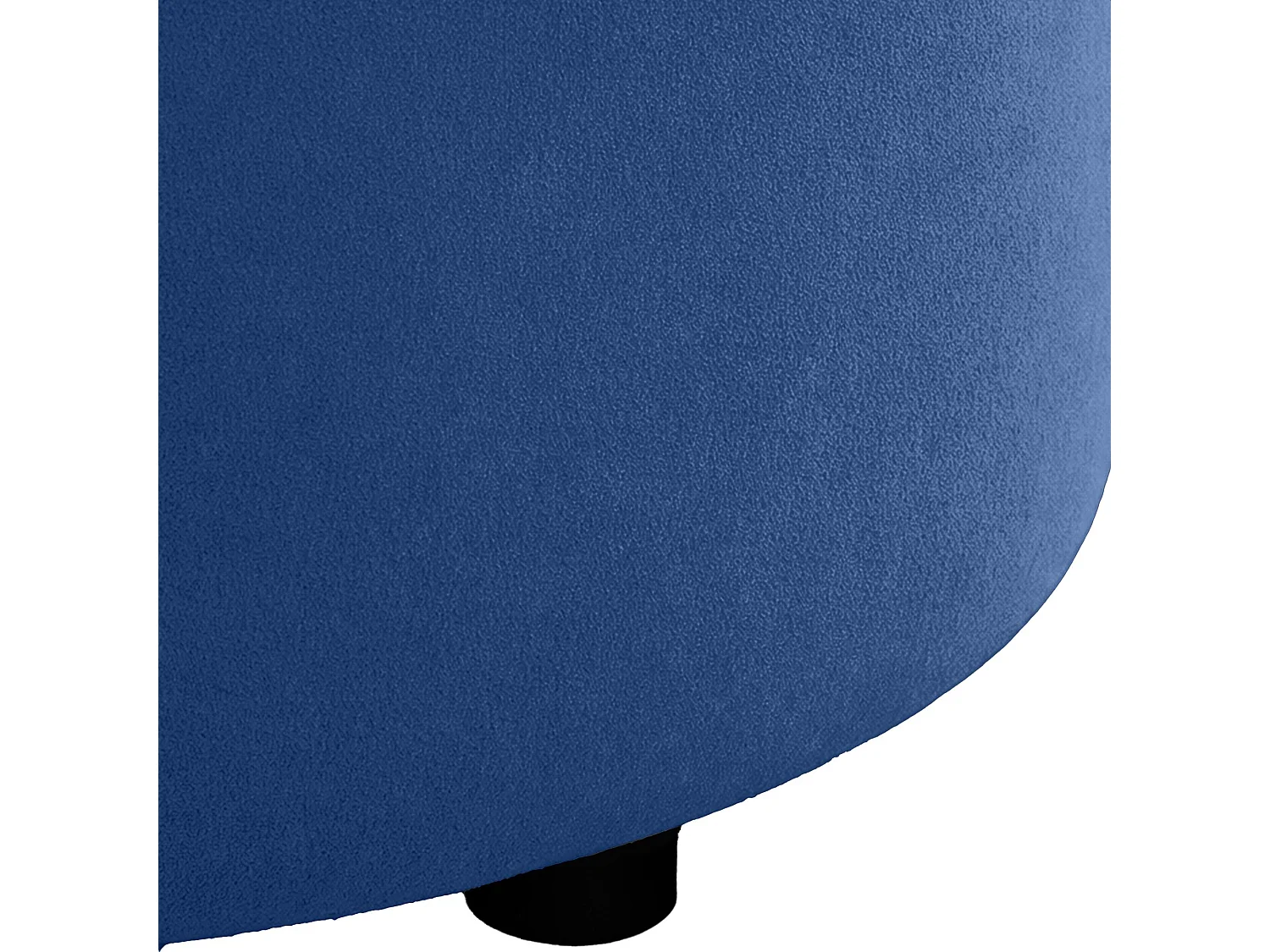 Tabouret - Velours & Nature - Bleu - Pantin