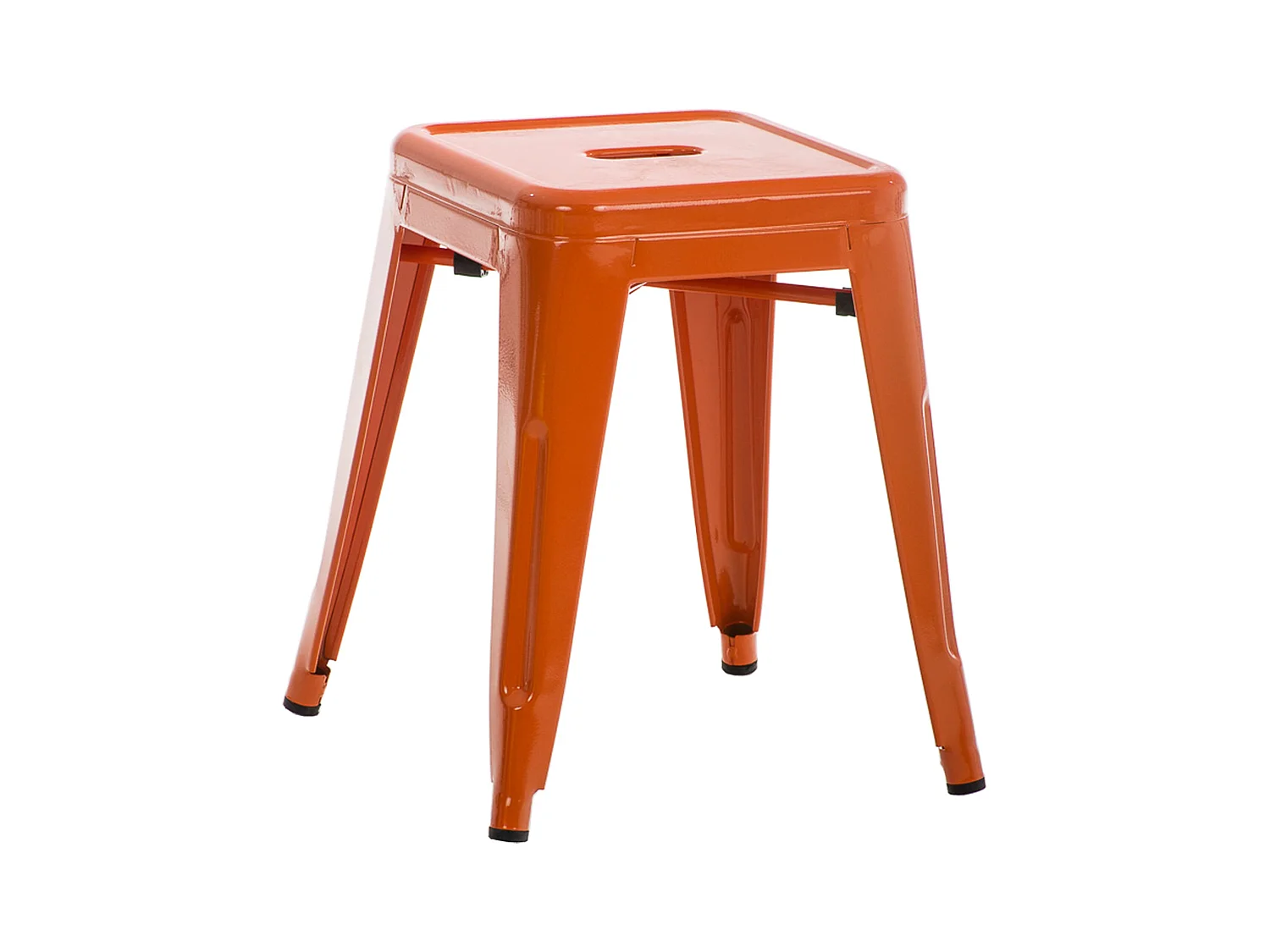 Tabouret - Métal - Orange - Armin