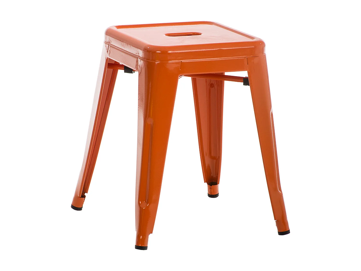 Tabouret - Métal - Orange - Armin