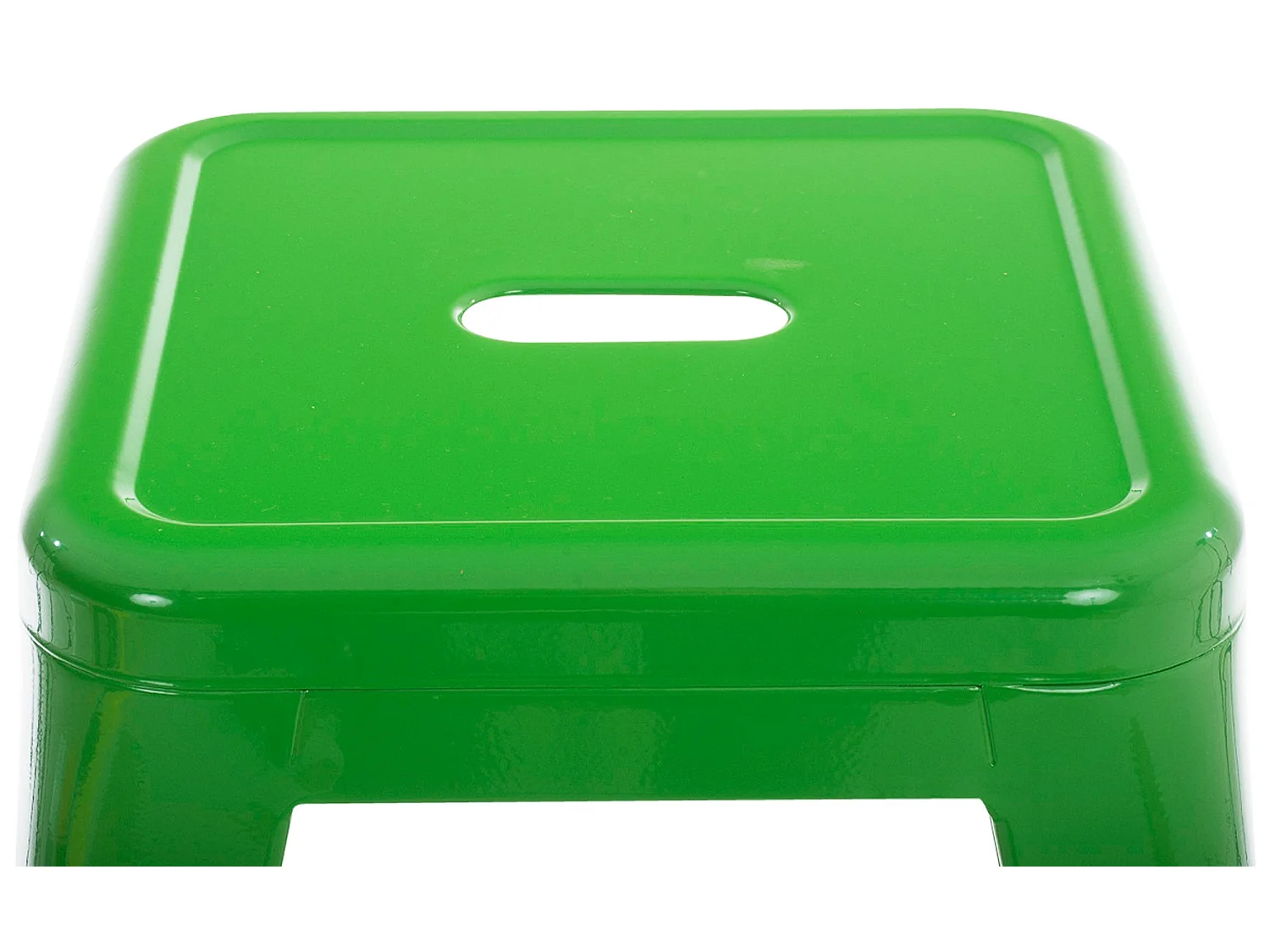Tabouret - Métal & Acier inoxydable - Vert - Armin